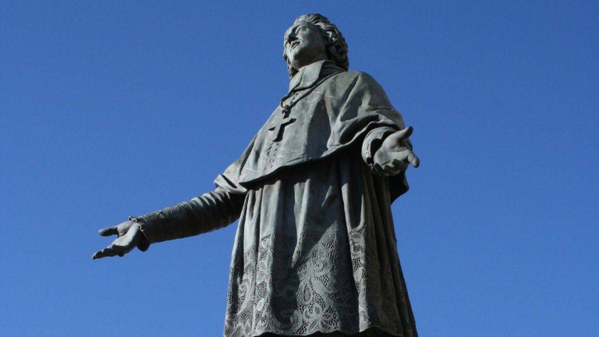 The statue