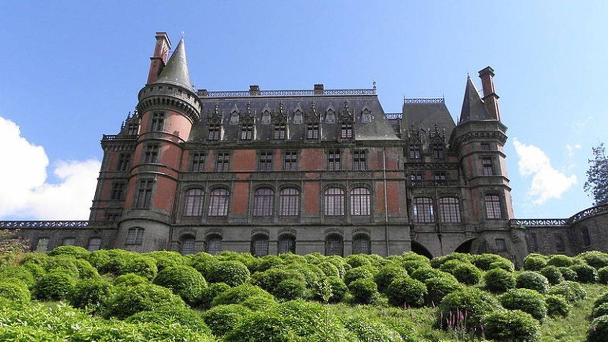 Northern façade
