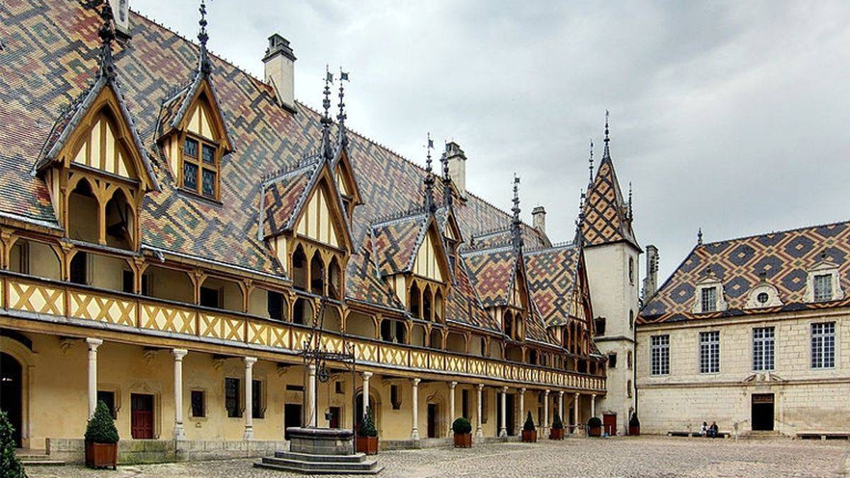 The courtyard