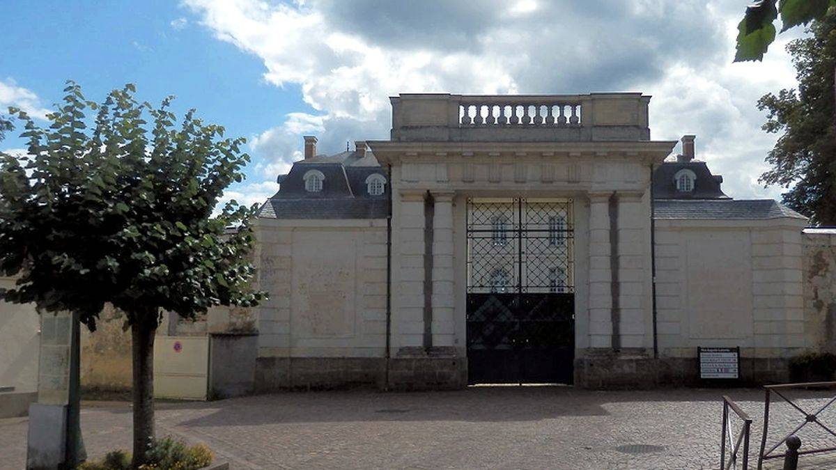 The entrance