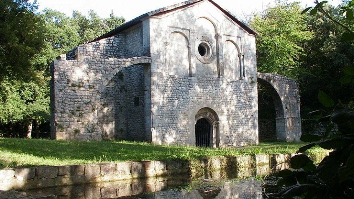 The chapel's reflection