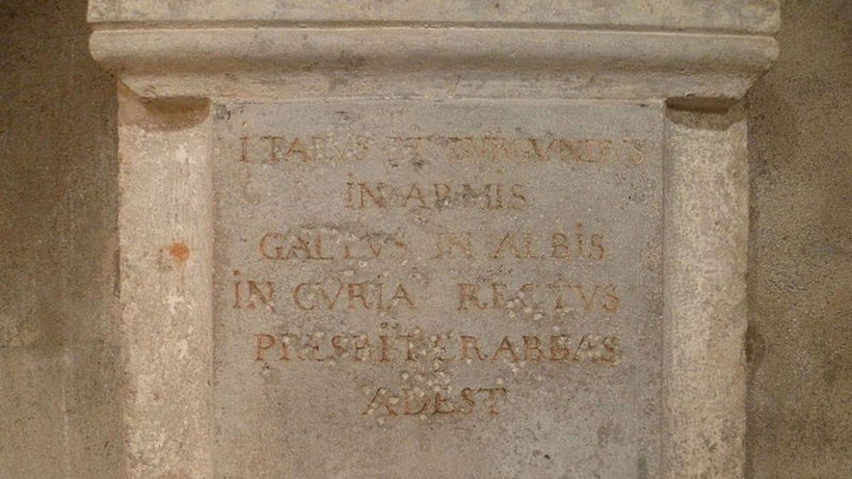 Watteville's grave
