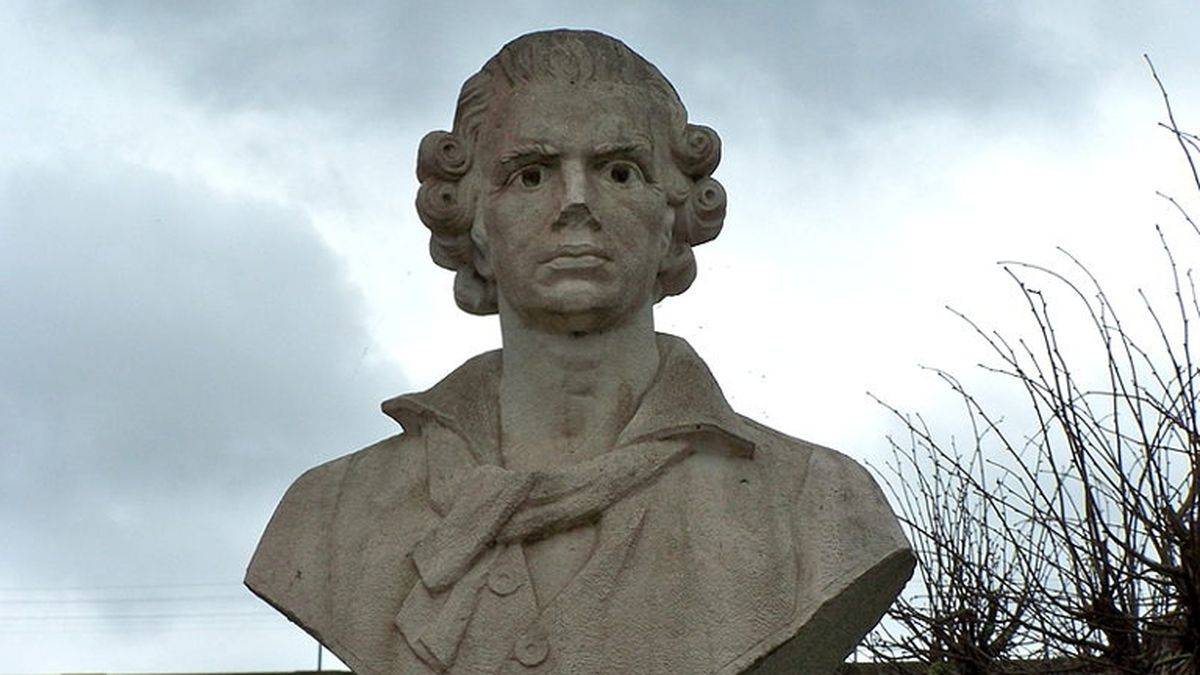 The statue