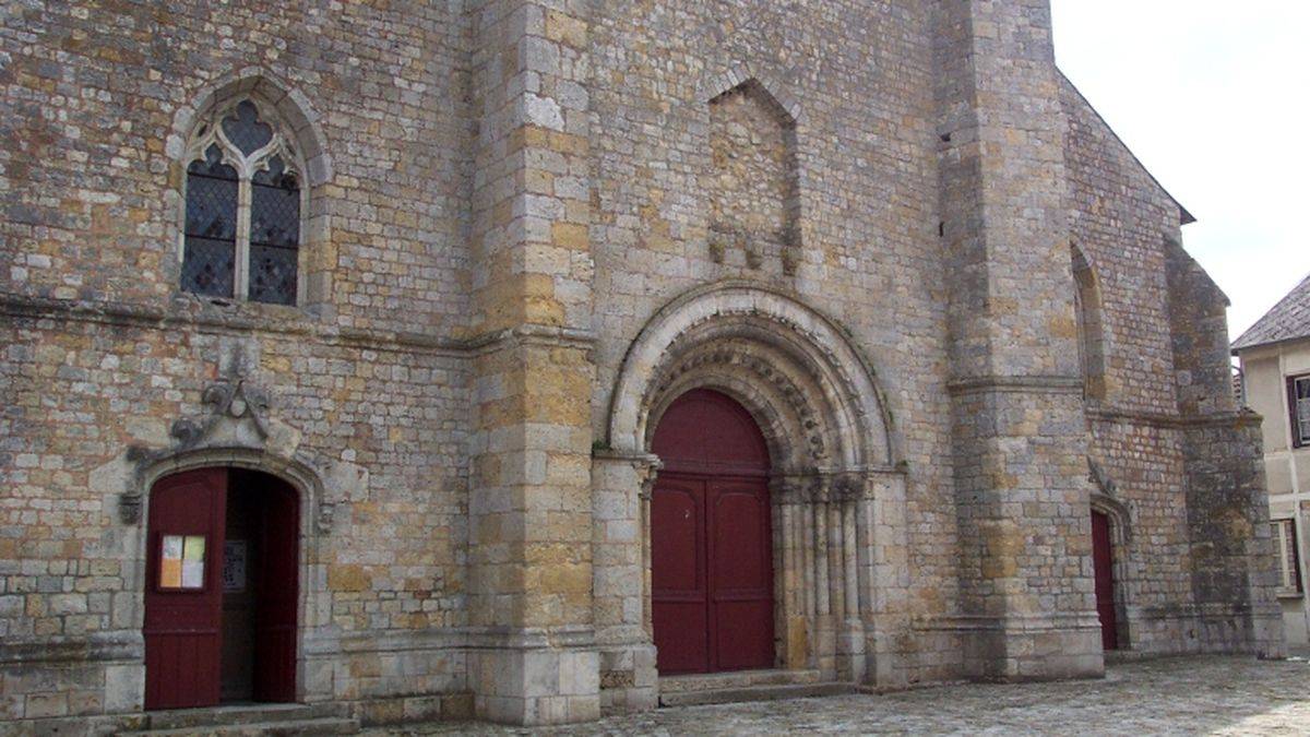 The entrance