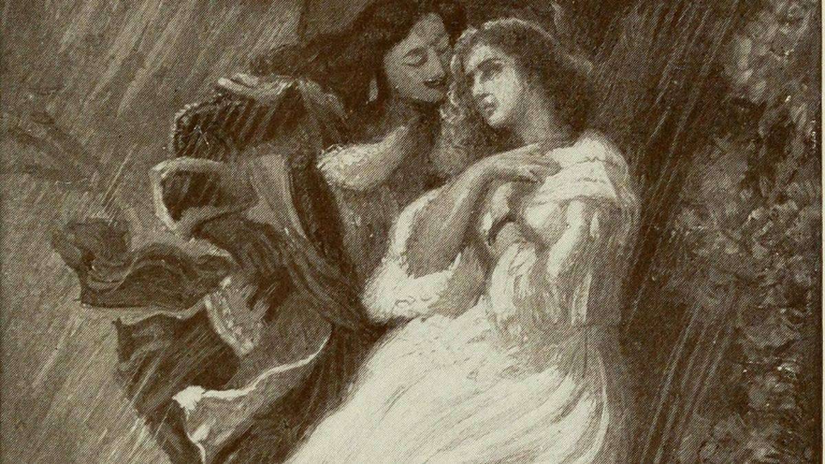 Illustration from Dumas' Vicomte, 1910