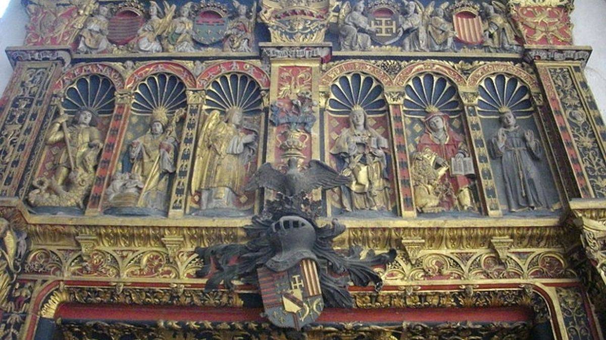 René II's grave, detail