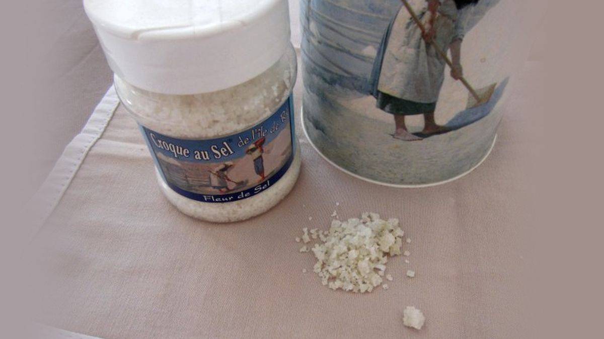 The salt from Ré island