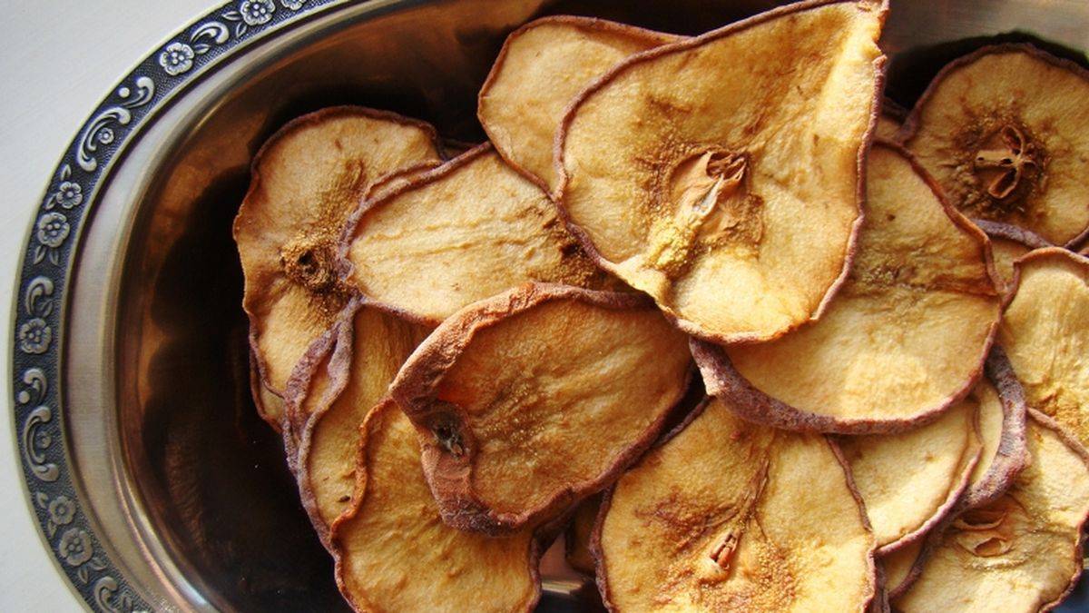 Dried pears, illustration picture