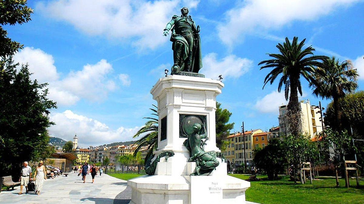 The statue