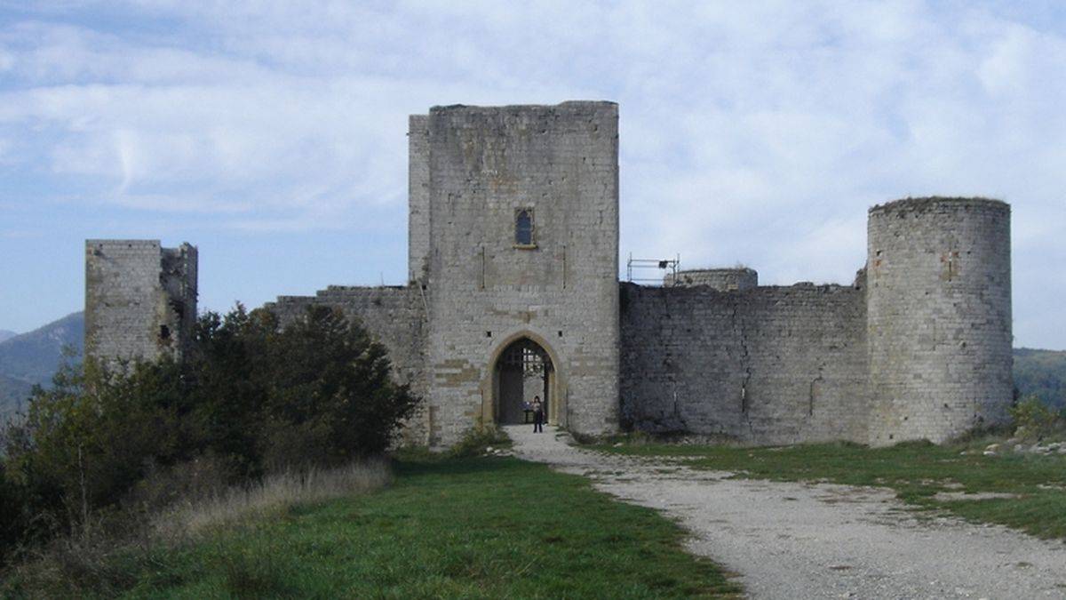 The entrance