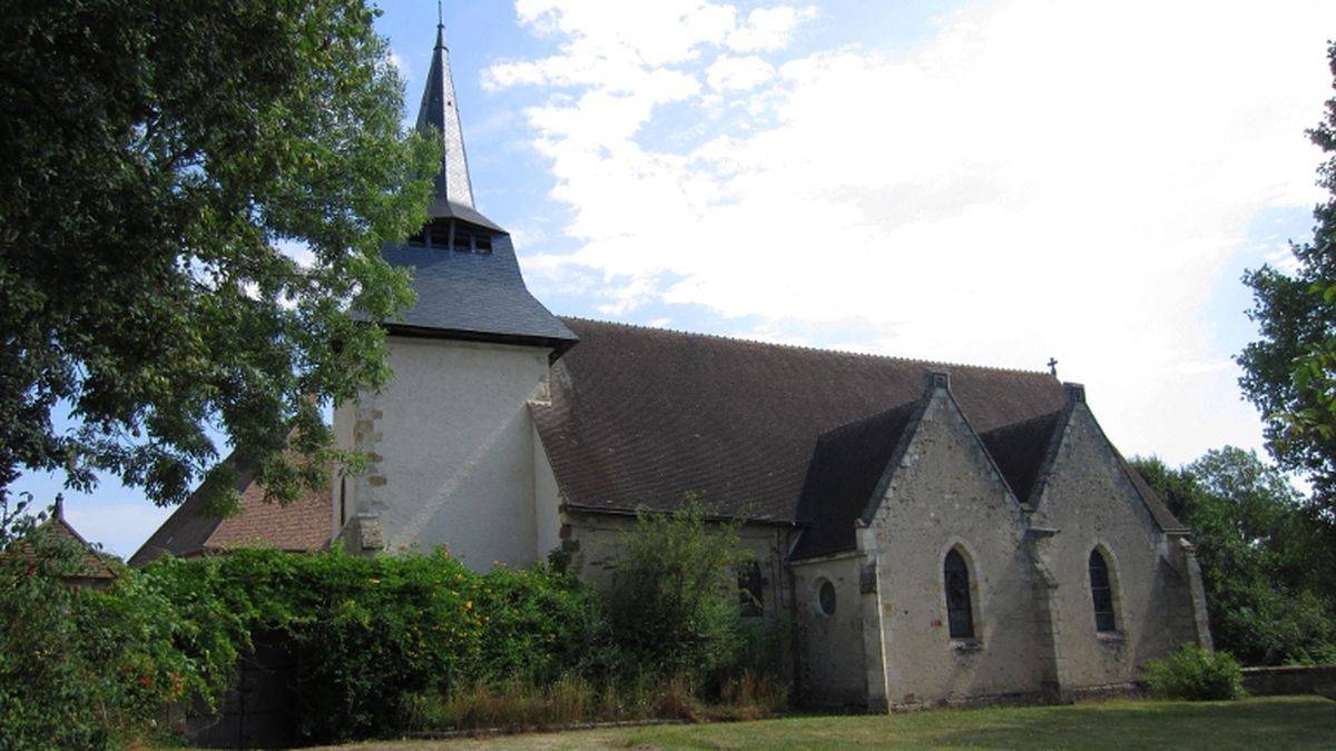 The church seen from Culan castle