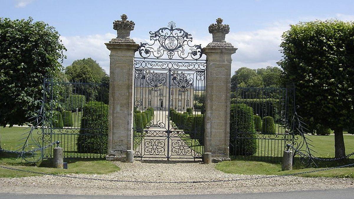The entrance