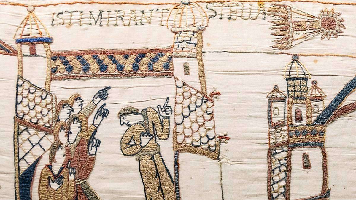 Bayeux tapestry, the comet