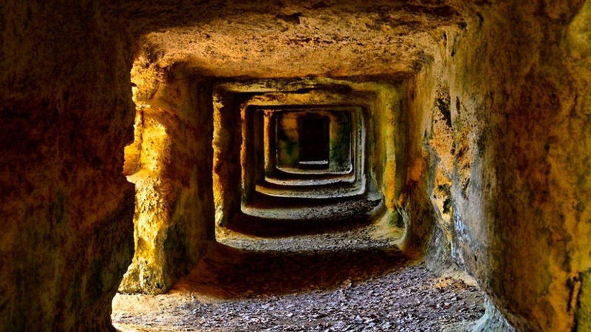 The caves