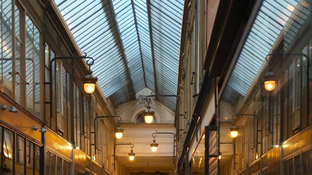 The glass roof