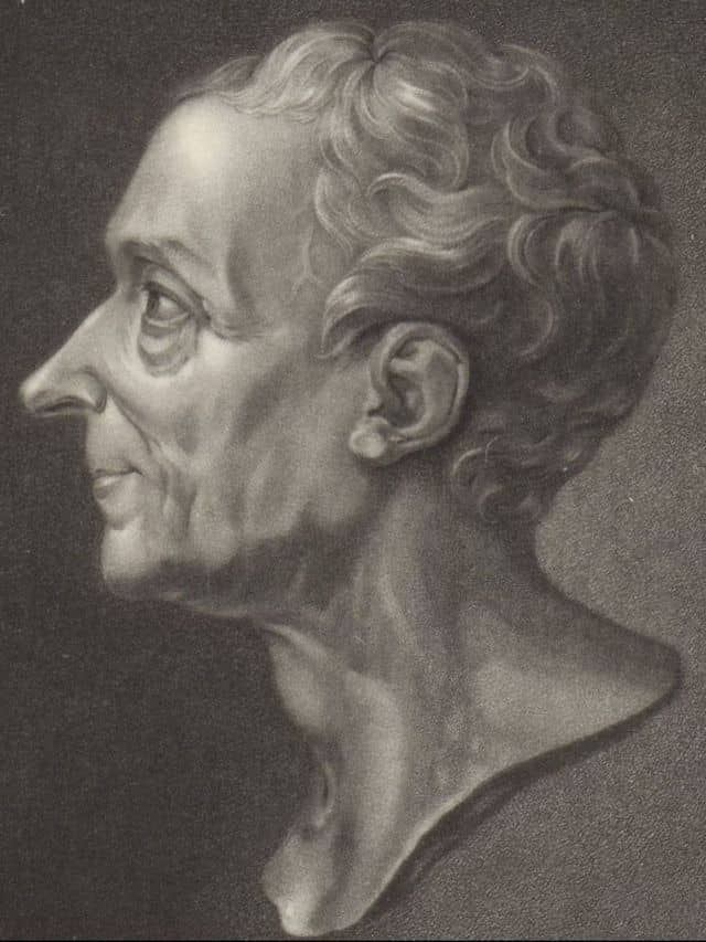 Portrait of Montesquieu