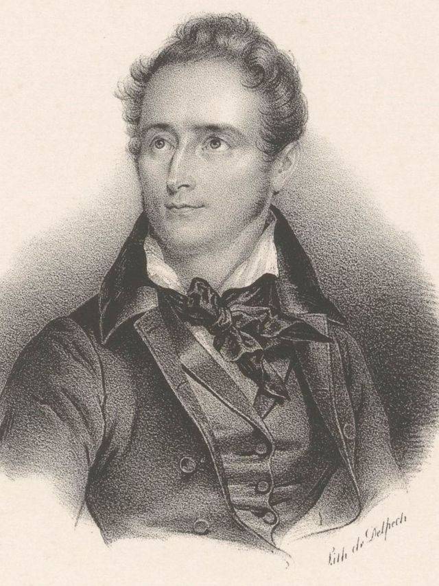 Portrait of Lamartine