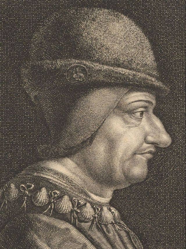 Portrait of Louis XI