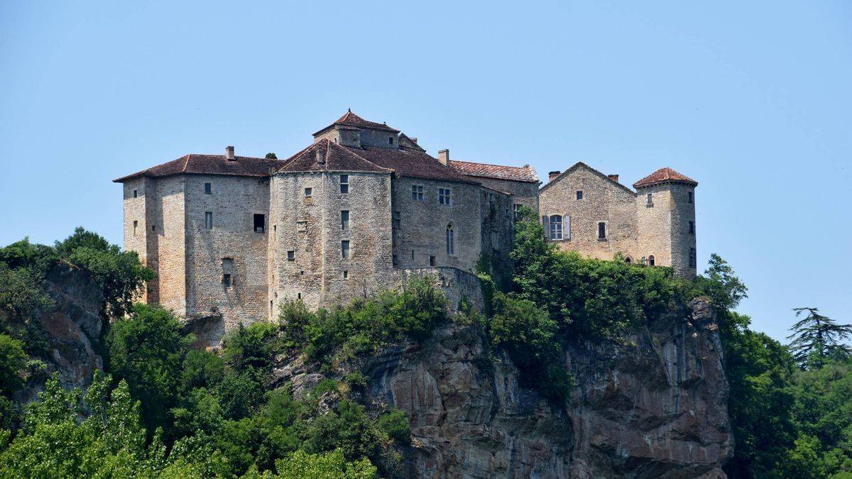 Bruniquel castle
