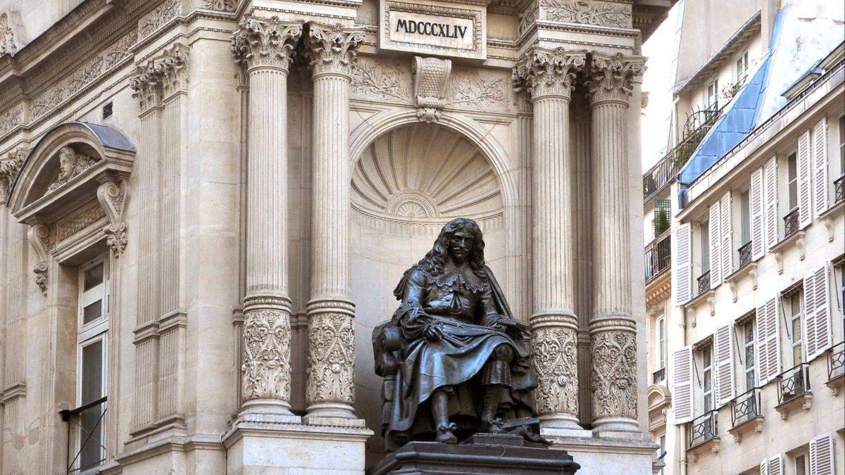 Molière fountain