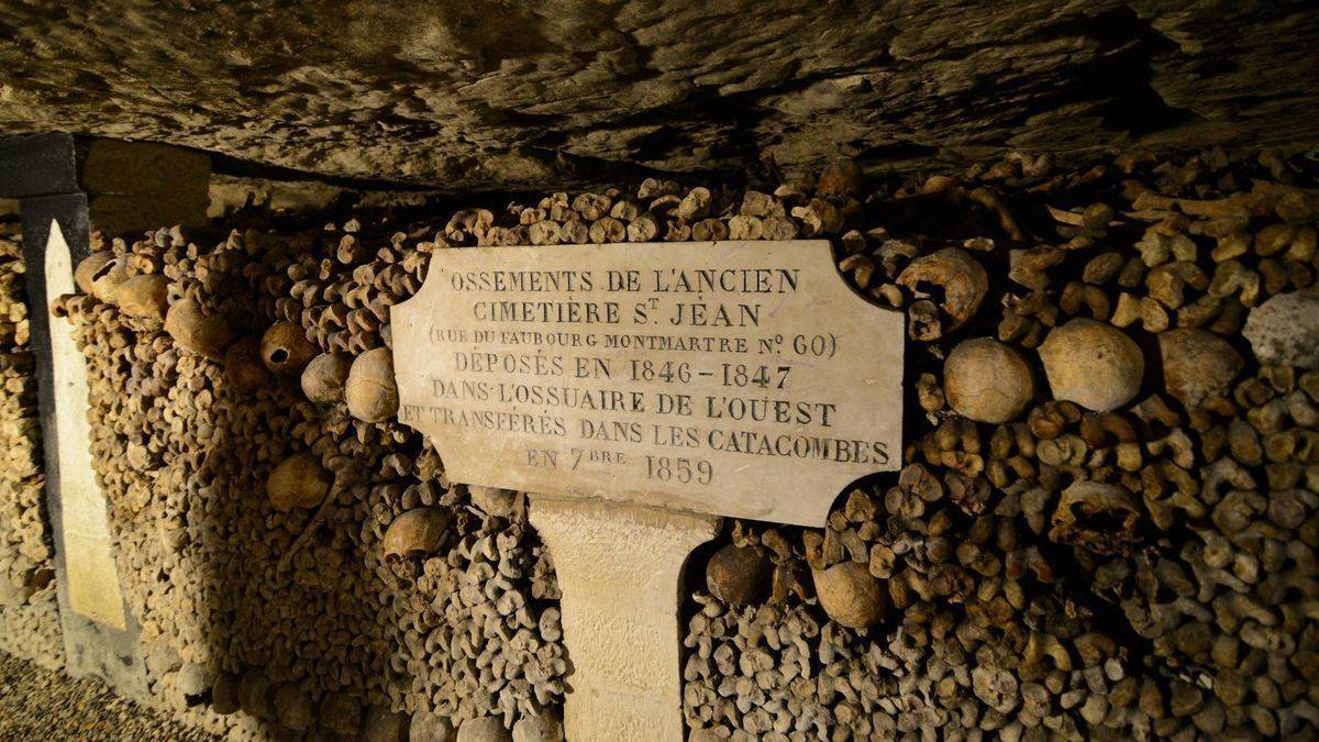 Paris catacombs