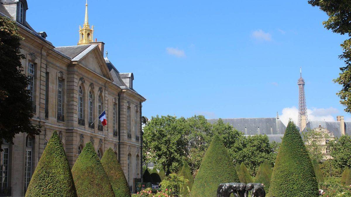 Rodin museum in Paris