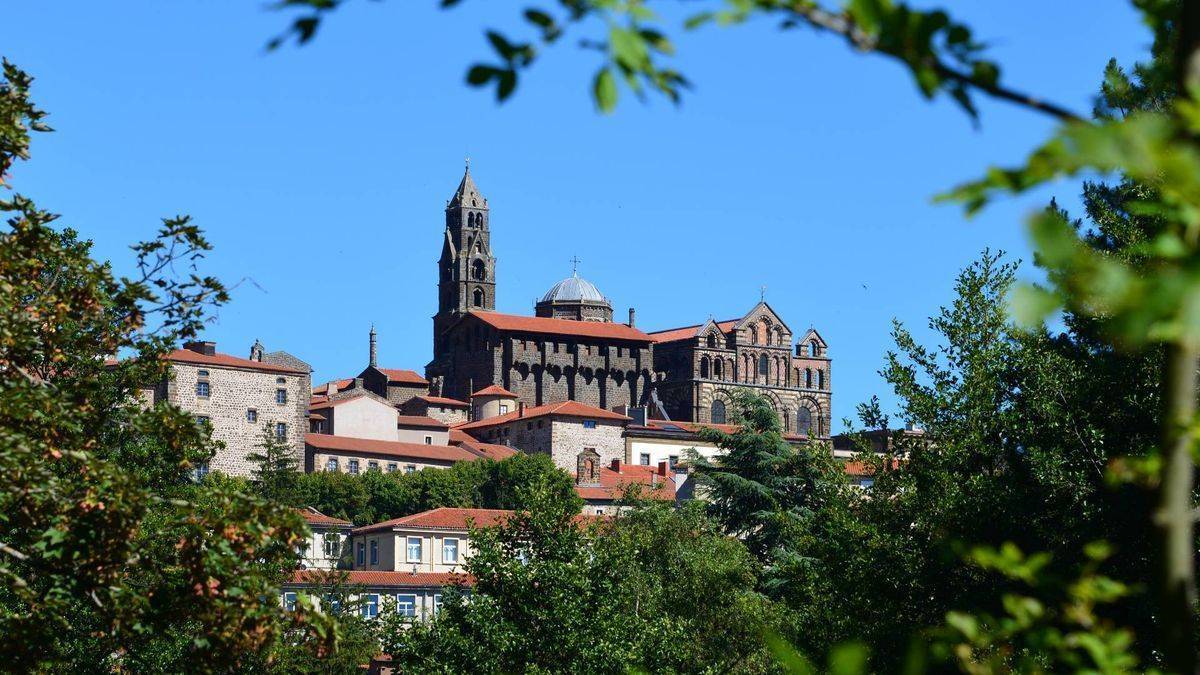 Cathedral in le Puy-en-Velay