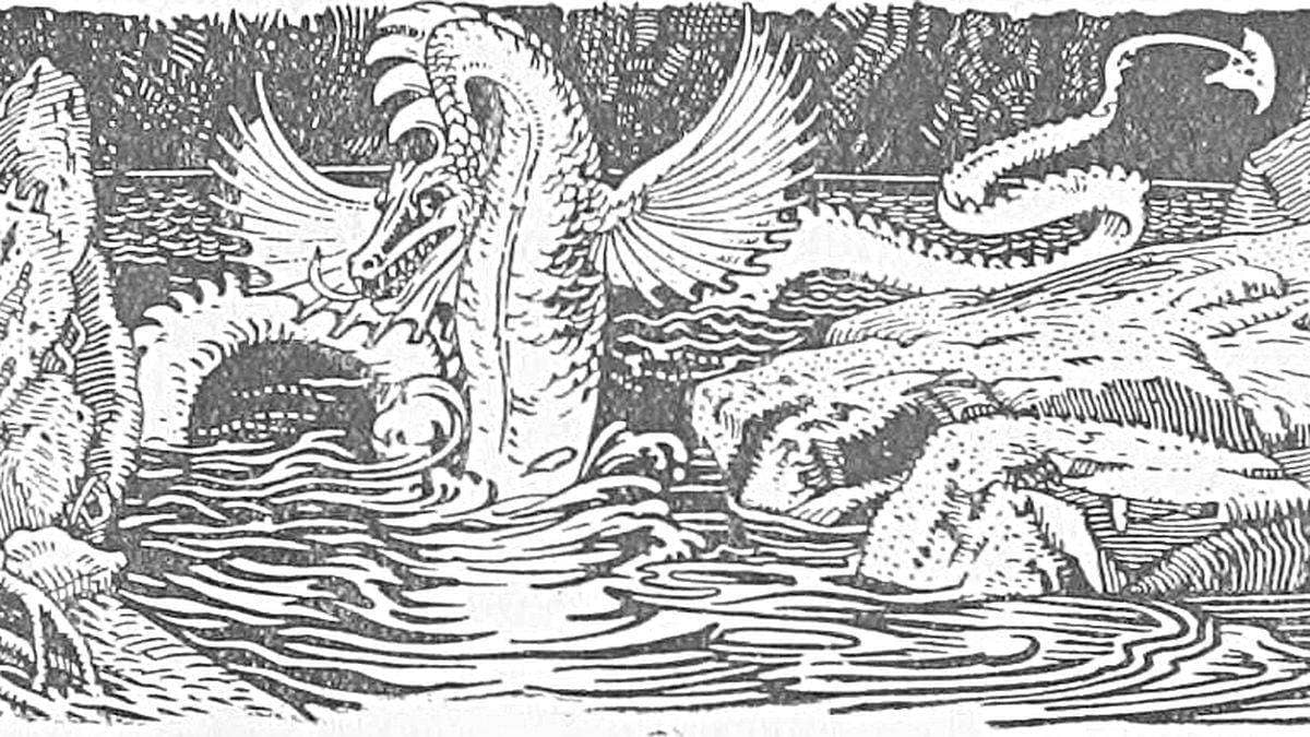 The vouivre (Legendes Valaisannes, 1919)